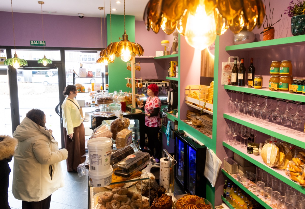 Interior de Té con Te, pastelería artesana en Valladolid